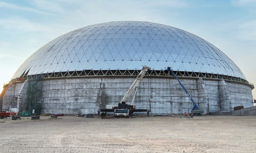 Aluminum Geodesic Domes, Storage Tank Covers